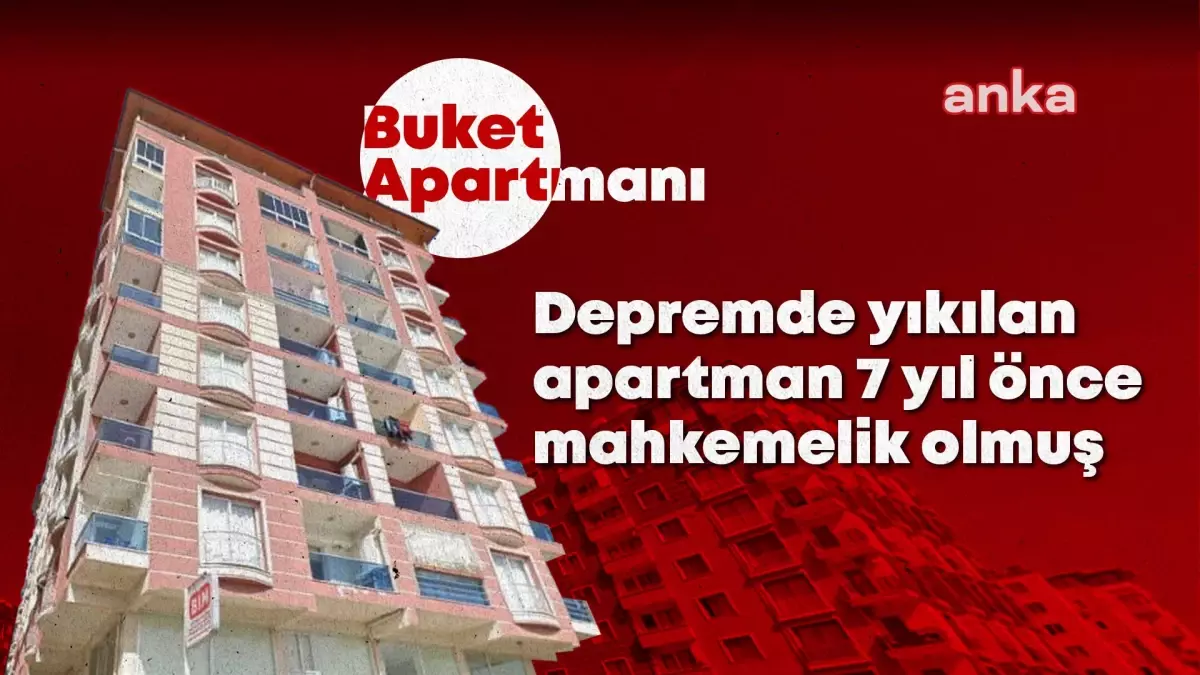 Depremde 94 Kişiye Mezar Olan Buket Apartmanı’nın Yıkımının Göz Göre Göre Geldiği Ortaya Çıktı